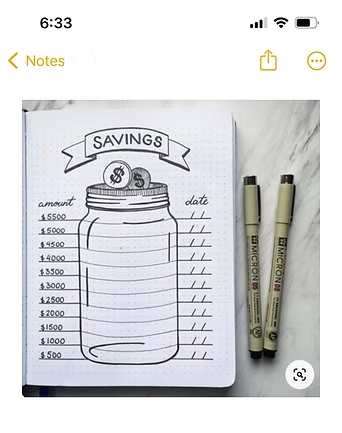 Drawing of jar with two pen
